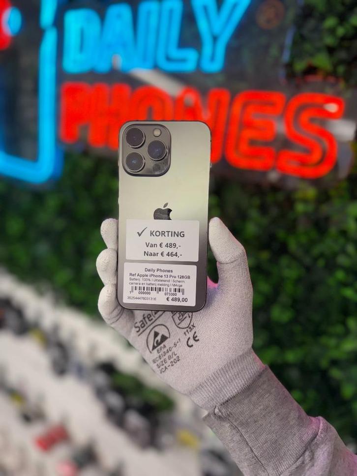 Zo goed als nieuw Apple iPhone 13 Pro 128GB, Telecommunicatie, Overige Telecommunicatie, Zo goed als nieuw, Ophalen of Verzenden