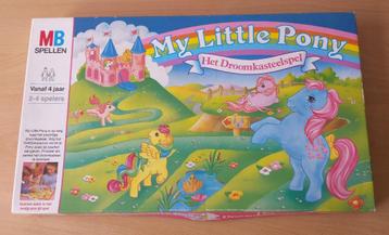 My Little Pony G1 - Het Droomkasteelspel - MB / Hasbro -1985 beschikbaar voor biedingen