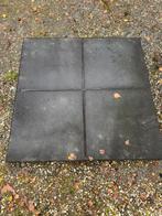 Rubberen matten 8cm dik ruim 9m2, Tuin en Terras, Ophalen, Gebruikt, Overige typen, Rubber