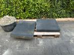 Gratis Natuursteen hardsteen console 60x50x10cm, Tuin en Terras, Ophalen, Gebruikt, Rechthoekig, Overige materialen