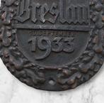 Duitse WO2 NSKK Sternfahrt Breslau 1933 Plaque, Ophalen of Verzenden, Duitsland, Embleem of Badge
