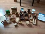 Poppenhuis meubeltjes hout, Verzamelen, Poppenhuizen en Toebehoren, Ophalen, Zo goed als nieuw, Poppenhuis