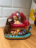 Disney snowglobe Lady and the Tramp Lady en de Vagebond, Ophalen of Verzenden, Overige figuren, Zo goed als nieuw, Beeldje of Figuurtje
