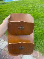Vintage postbakje (hout), Ophalen of Verzenden, Gebruikt
