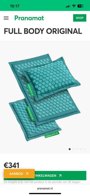 Pranamat Eco full body original beschikbaar voor biedingen