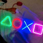 Neon LED verlichting 'playstation iconen' met intensiteit, Huis en Inrichting, Lampen | Wandlampen, Ophalen of Verzenden, Nieuw