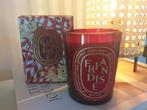Nieuwe Diptyque 190 gram Kerstkaars Friandise  2024 nu € 39, Huis en Inrichting, Woonaccessoires | Kandelaars en Kaarsen, Ophalen of Verzenden