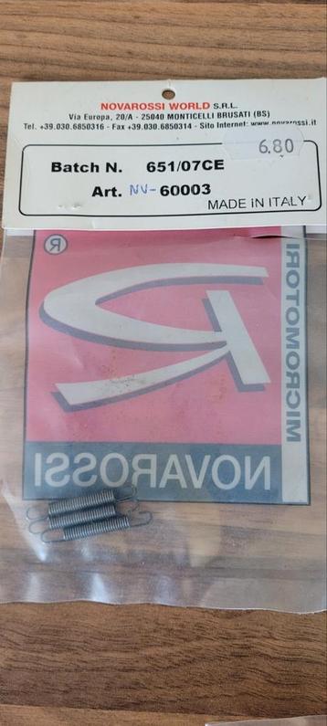 Delen voor 3.5cc (.21)nitromotoren beschikbaar voor biedingen