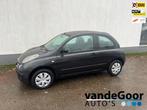 Nissan Micra 1.2 Visia, '07, LEUKE AUTO MET EEN NIEUWE APK K, Stof, Gebruikt, 4 cilinders, Origineel Nederlands