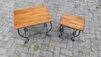 Side table, Ophalen, 25 tot 50 cm, Rechthoekig, Overige houtsoorten