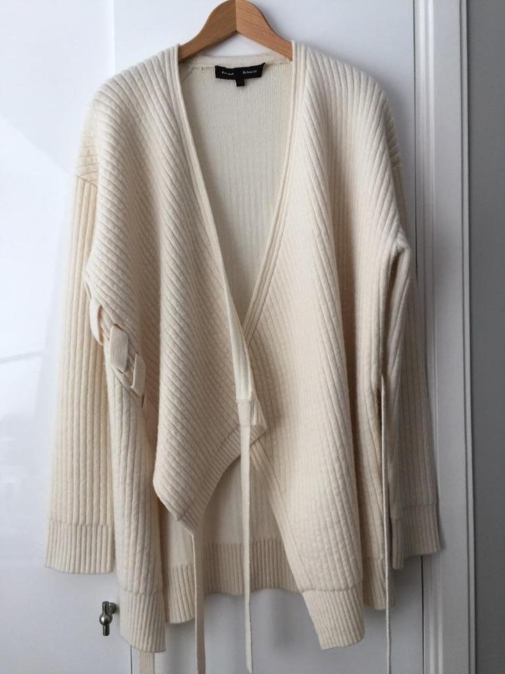 proenza schouler crossover cashmere cardicoat vest | s-m, Kleding | Dames, Truien en Vesten, Zo goed als nieuw, Maat 36 (S), Overige kleuren