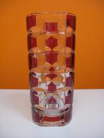 vintage kristallen vaas door Luminarc Frankrijk 70s, Huis en Inrichting, Woonaccessoires | Vazen, Gebruikt, Overige kleuren, Ophalen of Verzenden