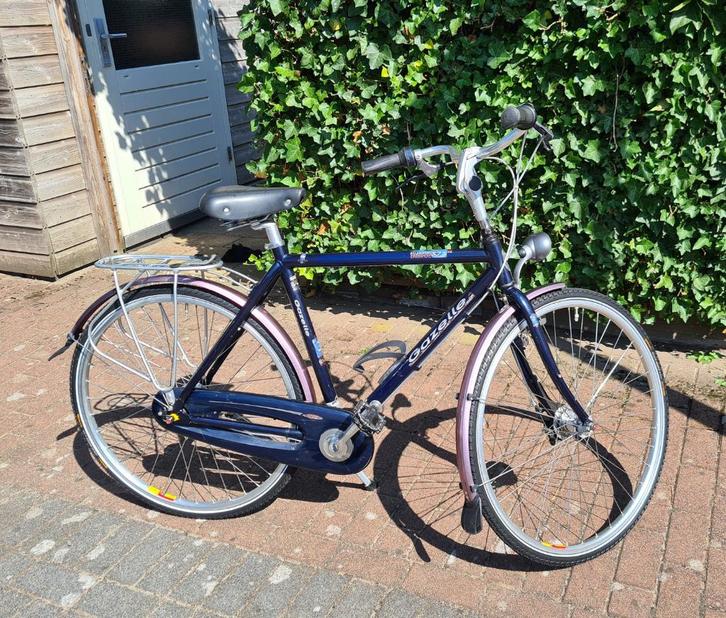 fietsen, Fietsen en Brommers, Fietsen | Dames | Omafietsen, Gebruikt, 50 tot 53 cm, Handrem, Versnellingen, Ophalen