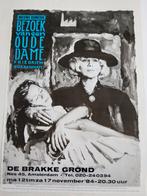 Bezoek van een Oude Dame - Theaterposter, Verzamelen, Ophalen of Verzenden, Zo goed als nieuw, A1 t/m A3, Rechthoekig Staand