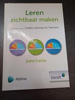 John Hattie - Leren zichtbaar maken, John Hattie, Ophalen of Verzenden, Zo goed als nieuw, Nederlands