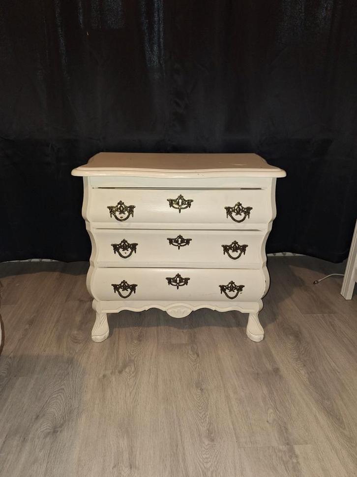 Charmant buikkastje met lades, Huis en Inrichting, Kasten | Dressoirs, Gebruikt, 50 tot 100 cm, 25 tot 50 cm, Met lade(s), Overige houtsoorten