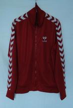 Hummel (Old School) Atlantic Zip Jacket/Trainingsjack (M), Maat 48/50 (M), Ophalen of Verzenden, Zo goed als nieuw, Rood