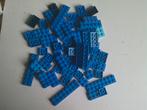 Lego Plaatjes 2x10, 2x8, 2x6, 2x4, 2x3 en 2x2. Blauw D.Blauw, Verzenden, Gebruikt, Lego