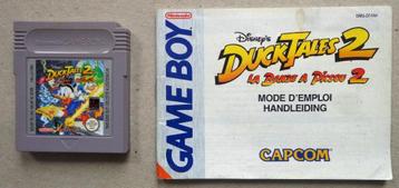 Disney's Duck Tales 2 voor de Nintendo Gameboy + boekje beschikbaar voor biedingen