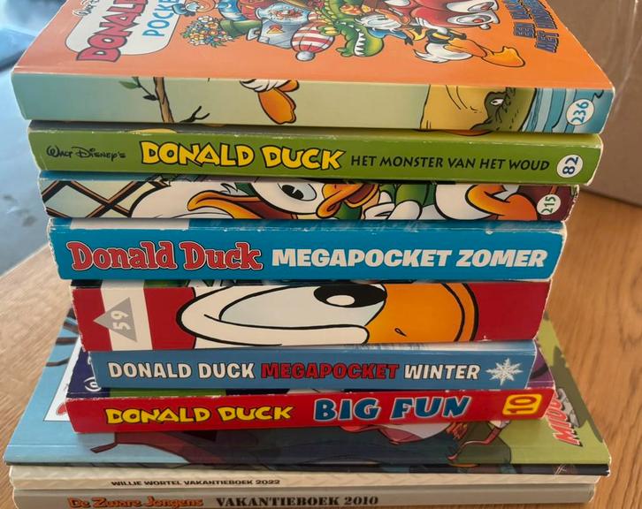 Donald Duck pockets (7x), Duck tales / vakantieboeken (4x), Boeken, Stripboeken, Gelezen, Meerdere stripboeken, Ophalen of Verzenden