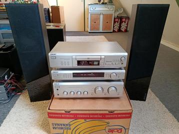 Sony  3-delige set TA-FE530R/ CDP-XE530 /  ST-SE520 beschikbaar voor biedingen