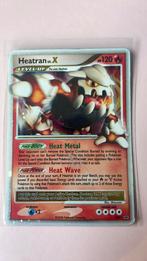 Heatran X, Hobby en Vrije tijd, Verzamelkaartspellen | Pokémon, Ophalen of Verzenden, Zo goed als nieuw, Losse kaart