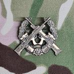 Scherp schutter speld, Verzenden, Landmacht, Nederland, Embleem of Badge