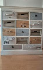 Landelijke ladekast 116x132x32 cm - Opbergen commodekast, Huis en Inrichting, Kasten | Dressoirs, Ophalen