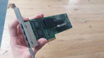Intel quad port netwerk kaart 1gigabit beschikbaar voor biedingen