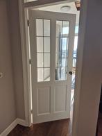 Houten Tussendeur te Koop, Doe-het-zelf en Verbouw, Deuren en Horren, Ophalen of Verzenden, Hout, Binnendeur, 200 tot 215 cm