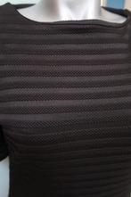 WE prachtige zwarte jurk mooie stof M, Maat 38/40 (M), Verzenden, WE, Zwart