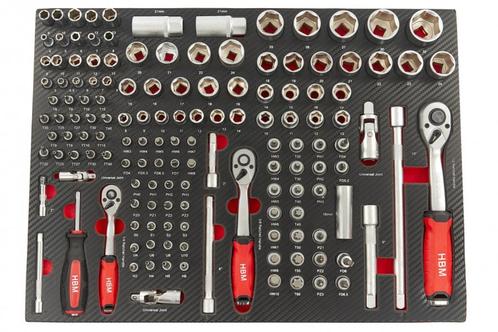 INLAY / VULLING gereedschapswagen doppen/ratels GRATIS VERZE, Auto diversen, Autogereedschap, Nieuw, Ophalen of Verzenden