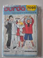 Burda 7095 Pierrot, Clown & Struwwelpeter Patroon, Kleding | Dames, Ophalen of Verzenden
