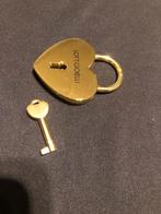 Gouden LOTT.GIOIELLI Hartslot met Sleutel, Sieraden, Tassen en Uiterlijk, Kettingen, Ophalen of Verzenden, Zo goed als nieuw, Goud