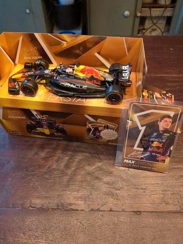 Max Verstappen auto nieuw in doos beschikbaar voor biedingen