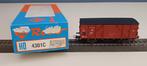 Roco 4301C:  2 Gesloten goederenwagens van de DR, Gebruikt, Gelijkstroom of Wisselstroom, Wagon, Ophalen of Verzenden