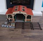 Schleich grote paardenstal (compleet!) te koop., Ophalen, Zo goed als nieuw, Paard, Beeldje of Figuurtje