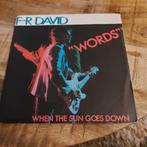 F-r david  / words, Ophalen of Verzenden, Gebruikt, Pop
