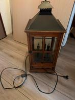 Lamp, Huis en Inrichting, Lampen | Tafellampen, Ophalen, Zo goed als nieuw, Hout, 50 tot 75 cm