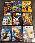 9 lego dvd’s films zgan setprijs €12,50, Ophalen, Boxset, Zo goed als nieuw, Vanaf 6 jaar