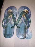 Slippers frozen Elsa teenslippers 34 35 sandalen blauw nieuw, Nieuw, Overige typen, Meisje, Verzenden