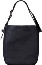 Zwart leren schouder tas Legend Fanna, Overige merken, Zwart, Nieuw, Ophalen of Verzenden