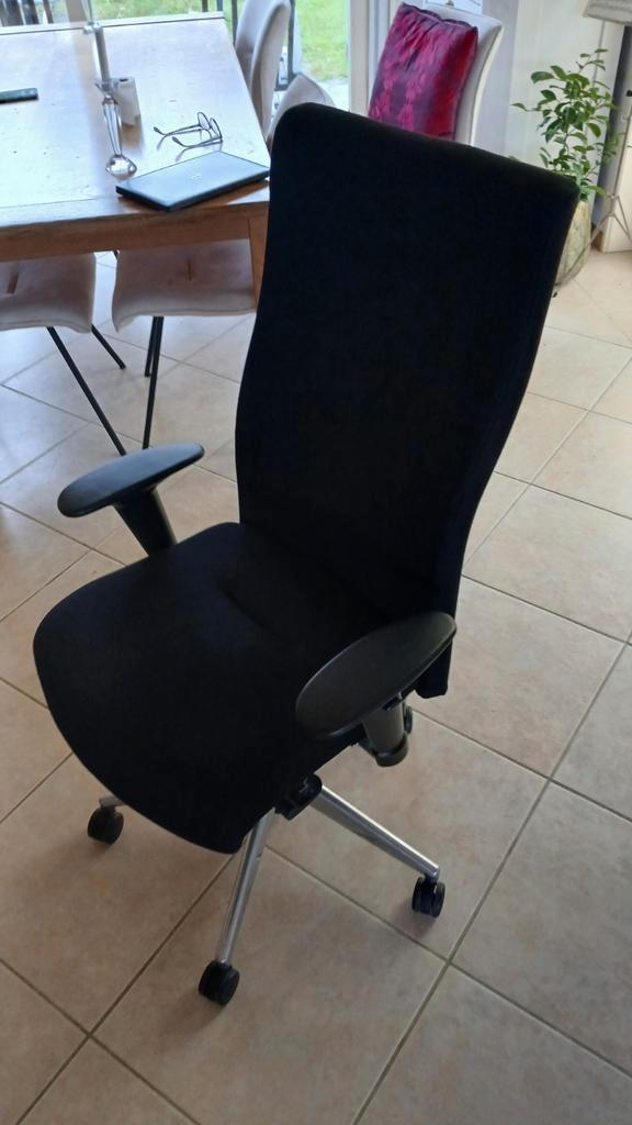 Rovo 4020 S4 bureaustoel zgan, Huis en Inrichting, Bureaustoelen, Zo goed als nieuw, Bureaustoel, Zwart, Ergonomisch, Ophalen of Verzenden