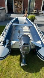 Rubberboot 8pk Yamaha, Watersport en Boten, Aluminium, Zo goed als nieuw, Benzine, Minder dan 70 pk