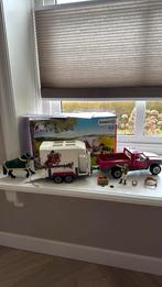 Sleich auto en trailer compleet, Ophalen of Verzenden, Gebruikt