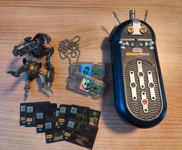 1998 Star Wars COMM TALK clips Hasbro incl. Destroyer Droid beschikbaar voor biedingen