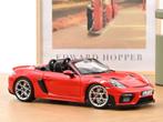 Porsche Boxster 718 Spyder RS rood 1:18 Norev nieuw, Ophalen of Verzenden, Nieuw, Auto, Norev