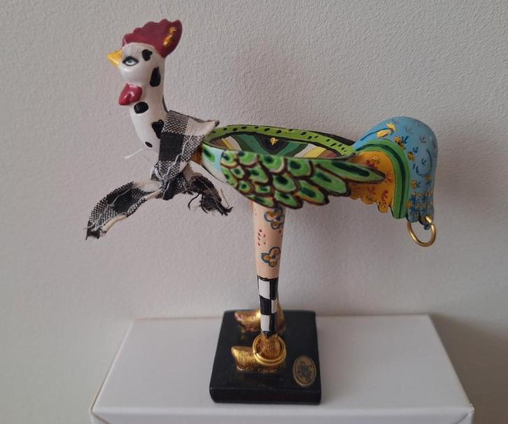 Vintage Beeldje "Toms Drag" haan., Antiek en Kunst, Kunst | Overige Kunst, Ophalen of Verzenden