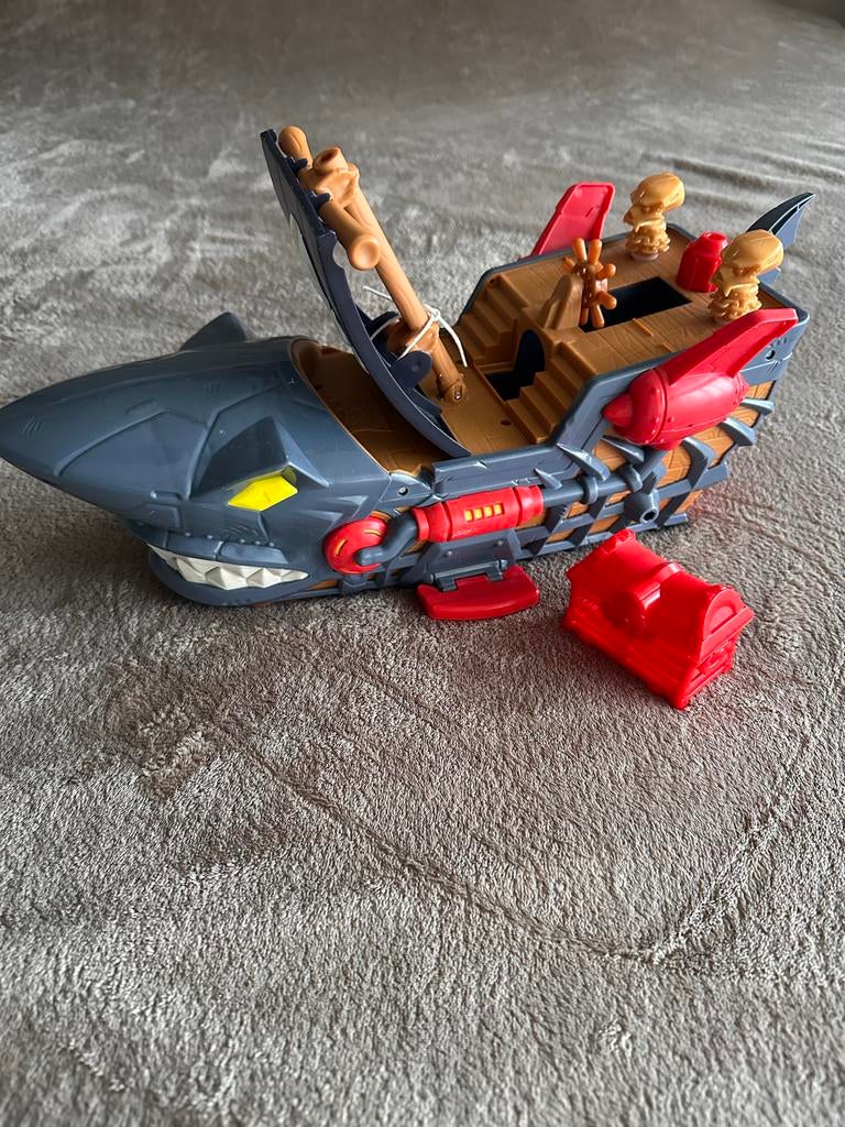 Piratenhaai Speelset met Schatkist, Ophalen of Verzenden, Gebruikt, Jongen of Meisje