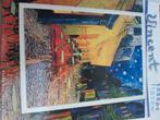 Van Gogh Puzzel - Caféterras bij nacht 1000 stukjes, Ophalen of Verzenden, 500 t/m 1500 stukjes, Zo goed als nieuw, Legpuzzel